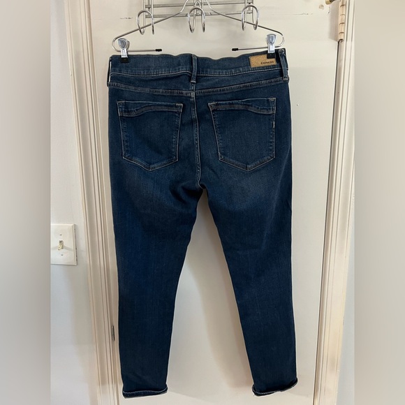 Mid Rise Cropped Jean Legging, Stretch Performance - Picture 5 of 7